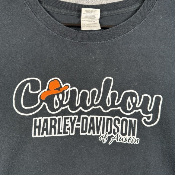 Harley-Davidson Other - Harley Davidson Shirt Men's Size 3XL Black Graphic Cotton Keep Austin Weird